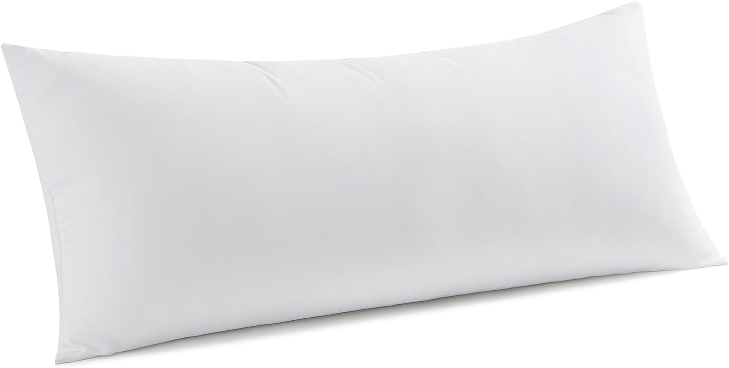 MIULEE 14×36 Inch Throw Pillow Insert Premium Throw Pillow Virgin Microfiber Stuffer Rectangle Pillow for Sofa Bed Couch