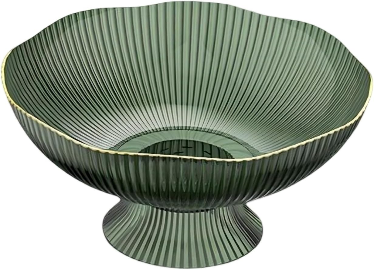 Cute Fruit Bowl – Decorative Plastic Bowls for Kitchen & Dining | Table Versatile Centerpiece Display for Fruits, Snacks, Home Dec