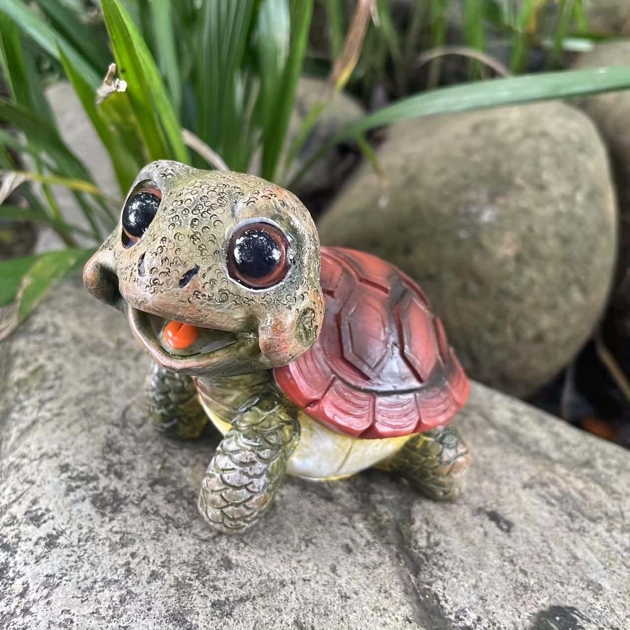 Turtle Outdoor Garden Decor – Outside Garden Statues for Home, Yard, Patio, Backyard, Balcony for Mother’s Day, Birthday for Women, Mom Gifts