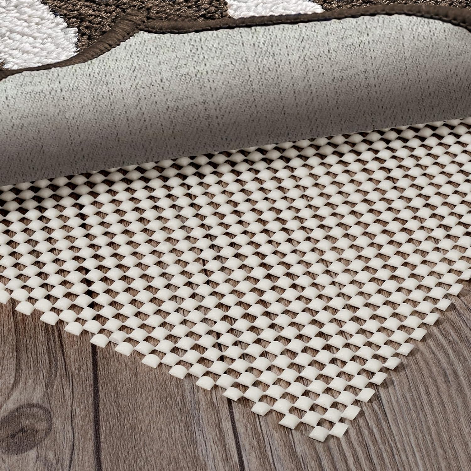 BALEINE Non Slip Rug Pad Rug Gripper for Hardwood Floors, Extra Thick Non Slip Mat Under Carpet (2’x8′)