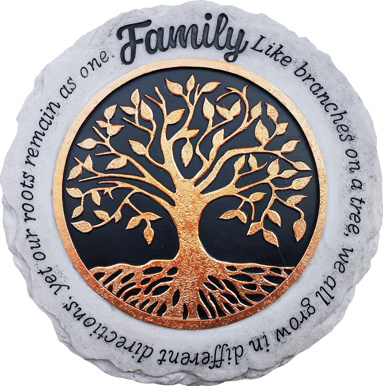 Spoontiques – Garden Décor – Family Stepping Stone – Decorative Stone for Garden